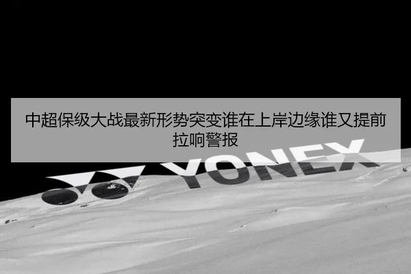 中超保级大战最新形势突变谁在上岸边缘谁又提前拉响警报